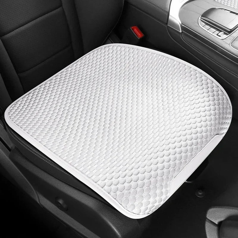 Universal Ice Silk Car Seat Cover - Breathable, Four-Season Protection for Cars - Delicate Leather