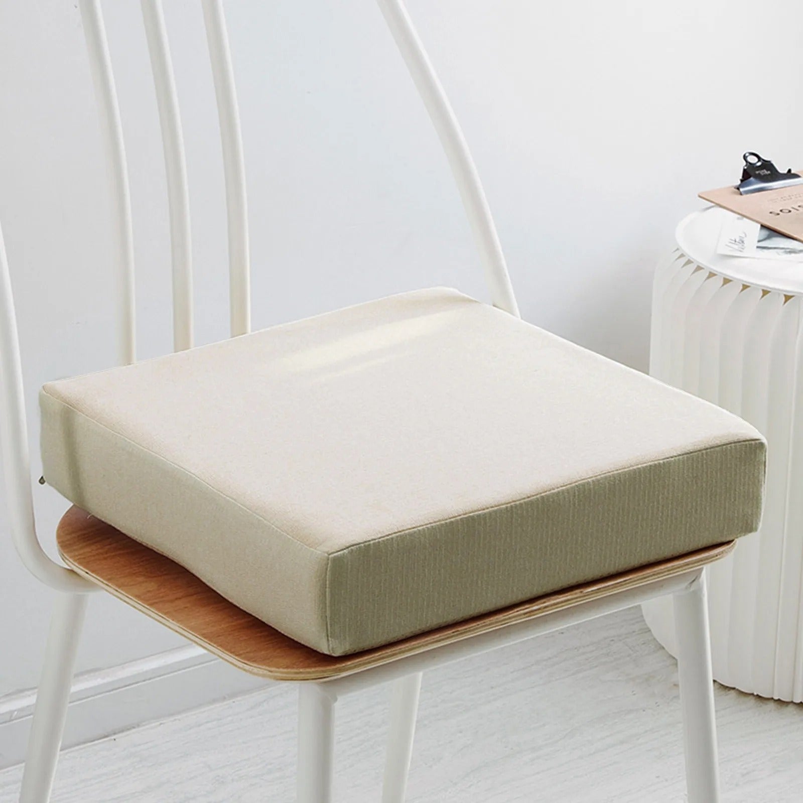 Premium Memory Foam Chair Cushion – High-Density Comfort & Winter Warmth - Delicate Leather