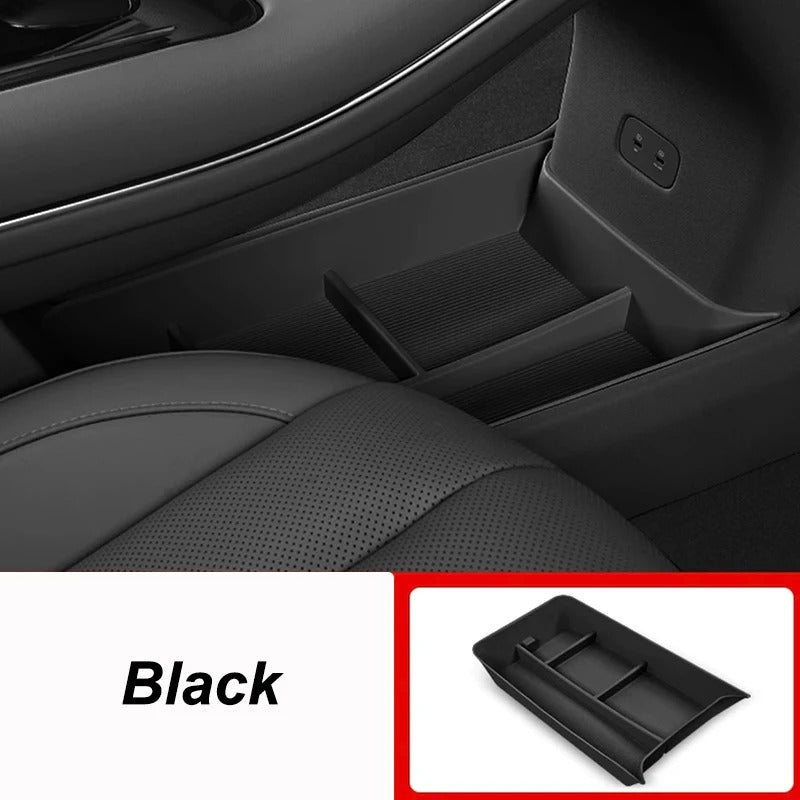 Central Control Lower Storage Box – Silicone Organizer for Aito M7 (2022-2024) - Delicate Leather