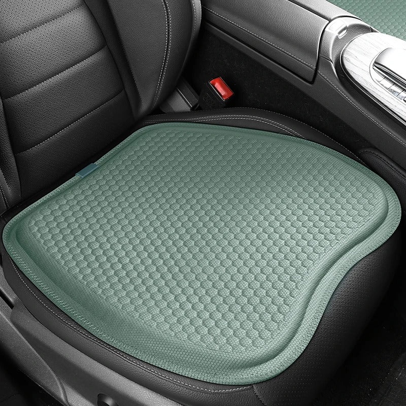 Gel Seat Cushion – 3D Soft Gel, Cool & Breathable Comfort for Home, Office, and Car - Delicate Leather