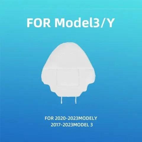 Tesla Model 3/Y Seat Back Protector – Leather Anti-Kick Pad with Storage - Delicate Leather