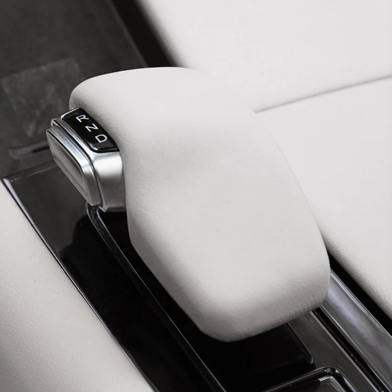 Leather Gear Shift Knob Cover – Gear Head Collar Case for AITO M5 - Delicate Leather