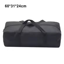 Extended Handle Camping Bag Storage Bag - Durable 600D Oxford Cloth, Large Capacity, for Fishing Rods and Outdoor Gear - Delicate Leather