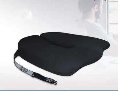 High-Quality Memory Foam Car Cushion Set – Lumbar & Neck Support for Driving, Office, and Home