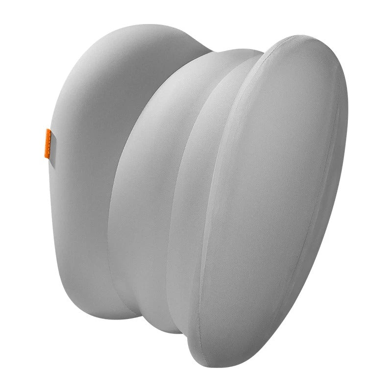 Car Neck Pillow and Lumbar Cushion – 3D Memory Foam Seat Support for Travel and Everyday Comfort