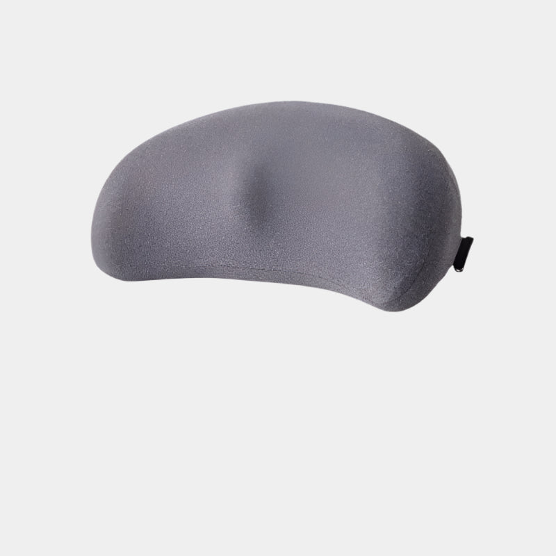 Memory Foam Car Seat Lumbar Support Cushion – Ergonomic Backrest for Driving Comfort - Delicate Leather