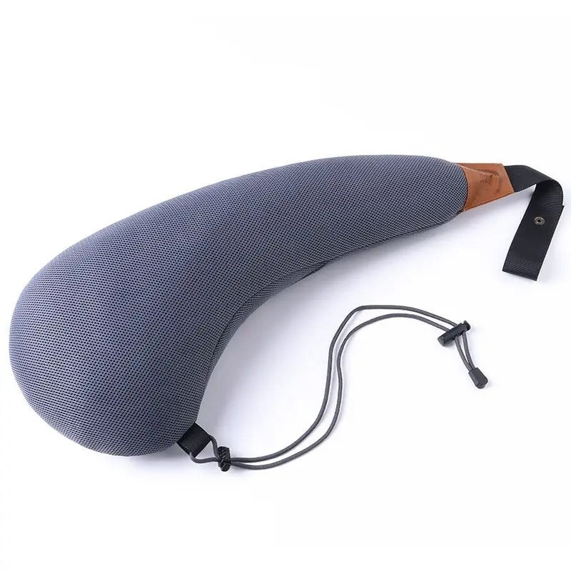 Super Soft Car Seatbelt Shoulder Pad – Universal Travel Neck Pillow for Kids & Adults - Delicate Leather