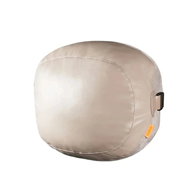 Double-Sided Car Headrest Pillow – Neck Support Cushion for Comfortable Travel - Delicate Leather