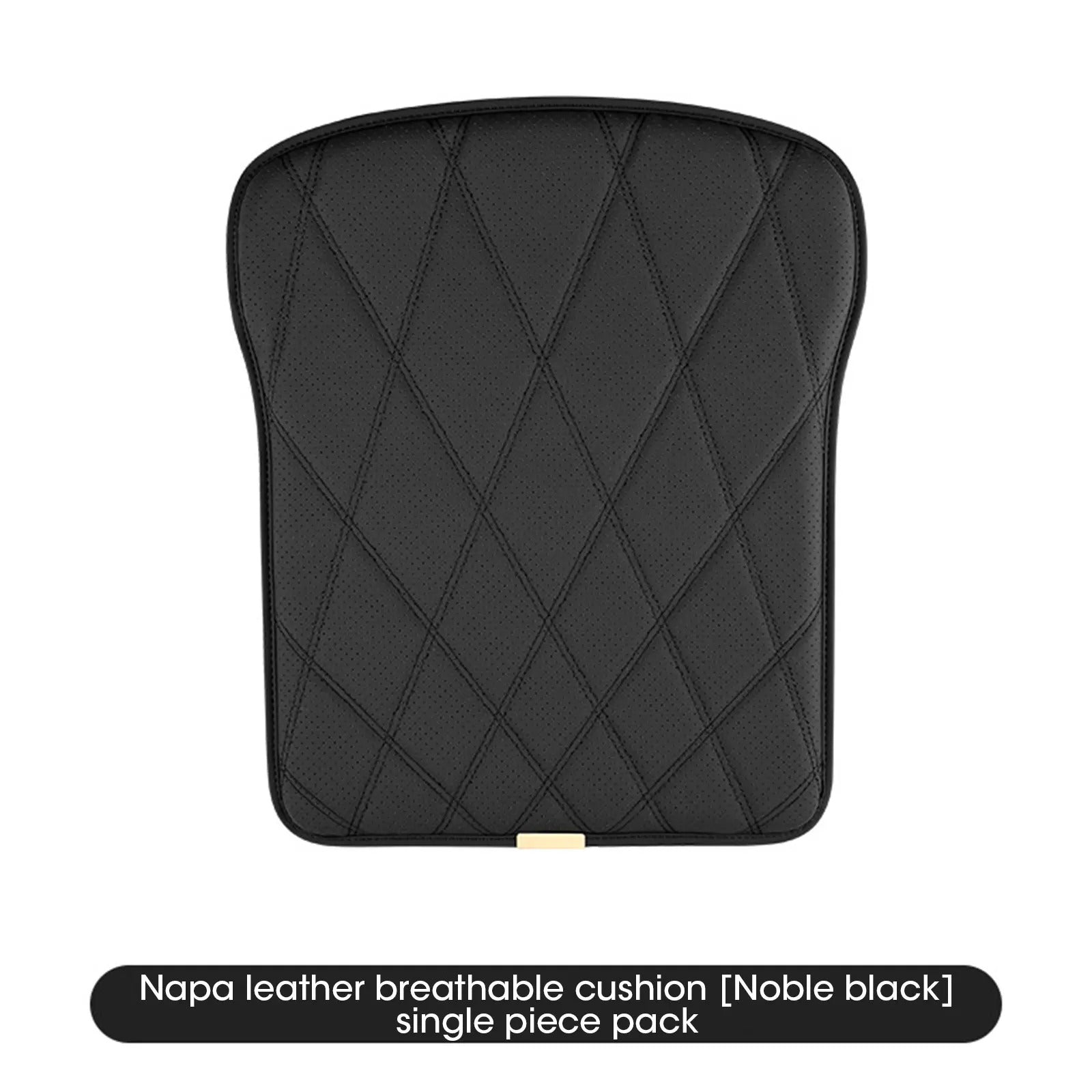 Car Breathable Cushion – Four Seasons Non-Slip Seat Cushion for Comfort and Cooling - Delicate Leather