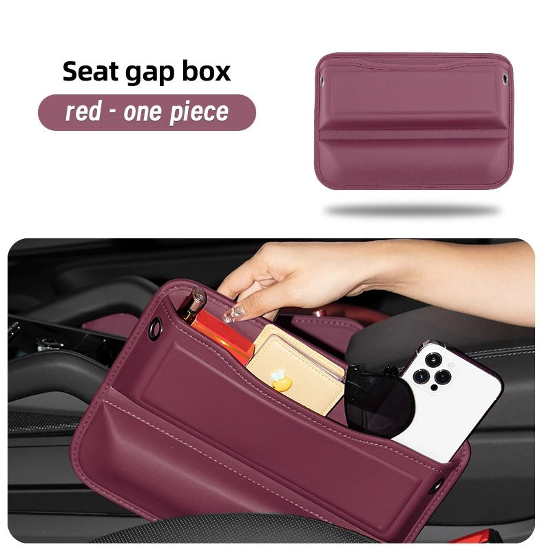 Universal Car Seat Gap Storage Box – Multifunctional Seat Gap Pocket Organizer