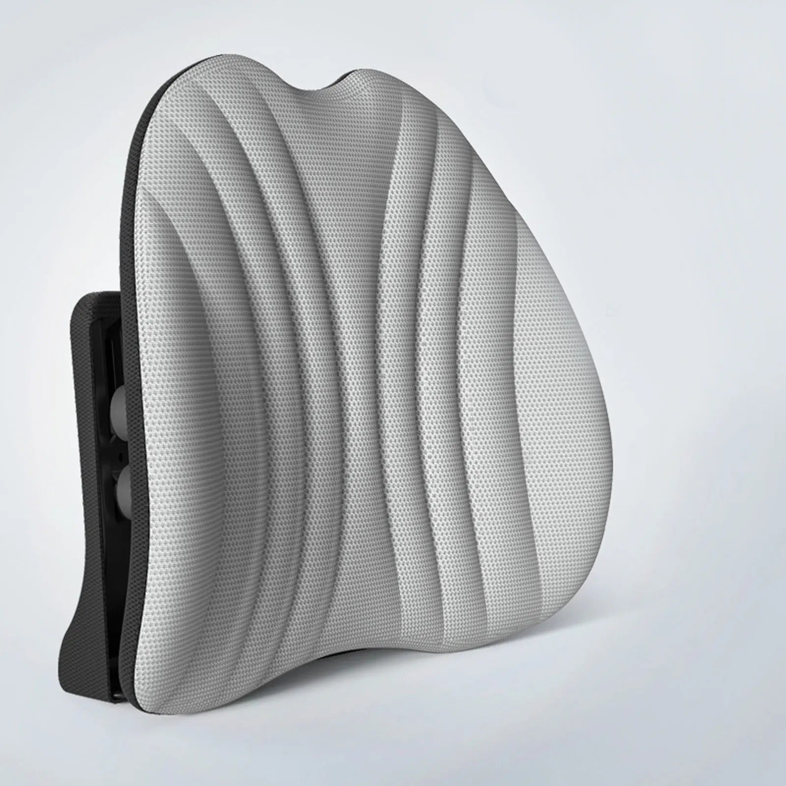 Car Lumbar Support Cushion – Ergonomic Back Pillow for Cars and Office Use - Delicate Leather