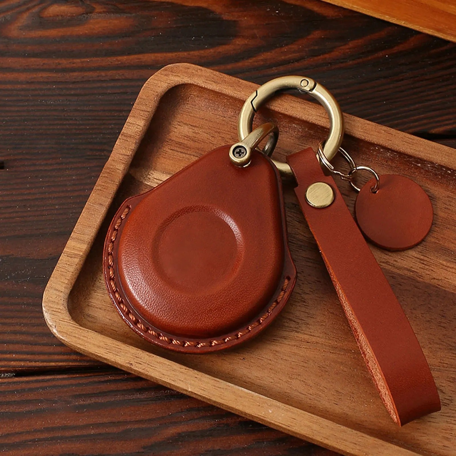 Handcrafted Genuine Leather Smart Key Fob Cover