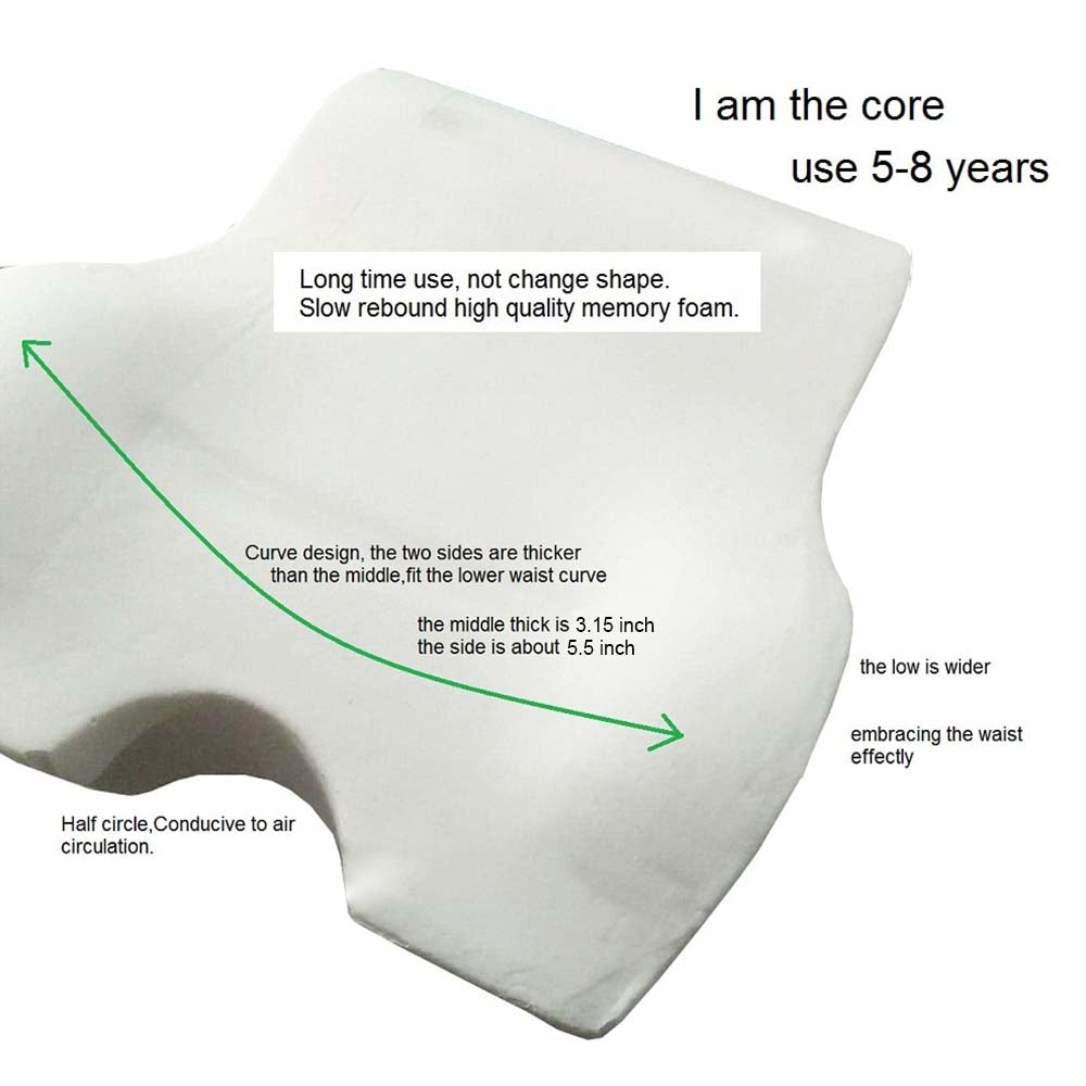 Personalized Lumbar Support Cushion for Car and Headrest Neck Pillow Kit, Happy Father's Day, Custom For Cars, Ergonomically Design for Car Seat, Car Accessories, Gift for Daddy - Delicate Leather