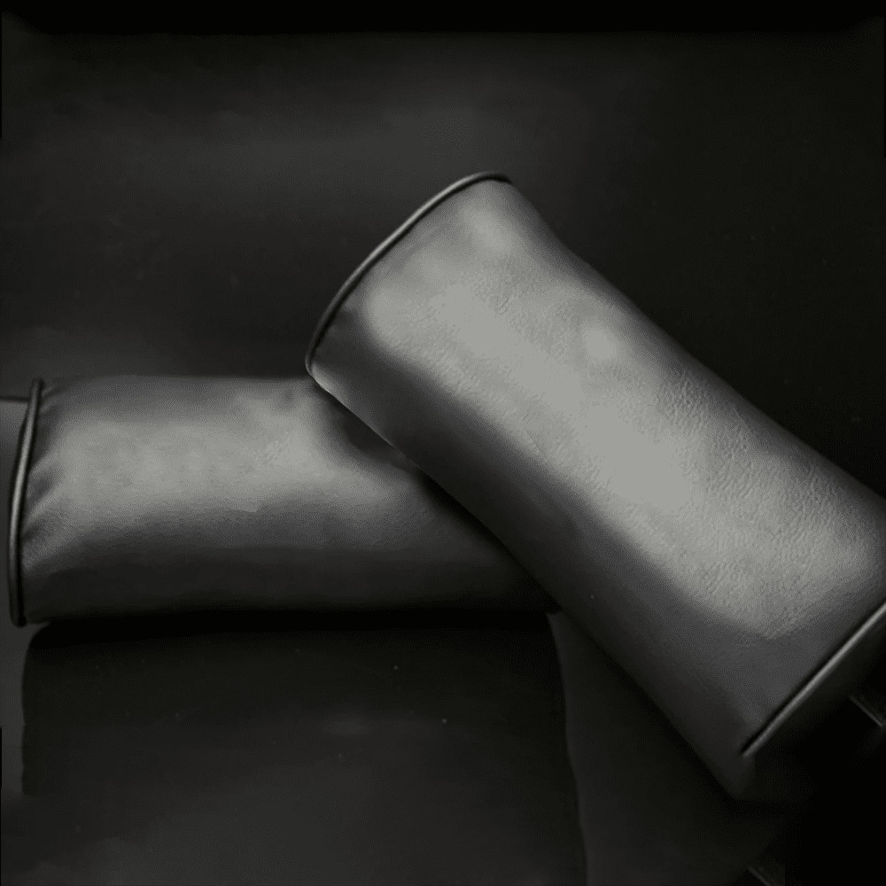 Neck Pillow, Custom-Fit For Acura, Car Seat Headrest Neck Rest Cushion for Driving Seat Auto Head Rest Neck Support DLAC244 - Delicate Leather