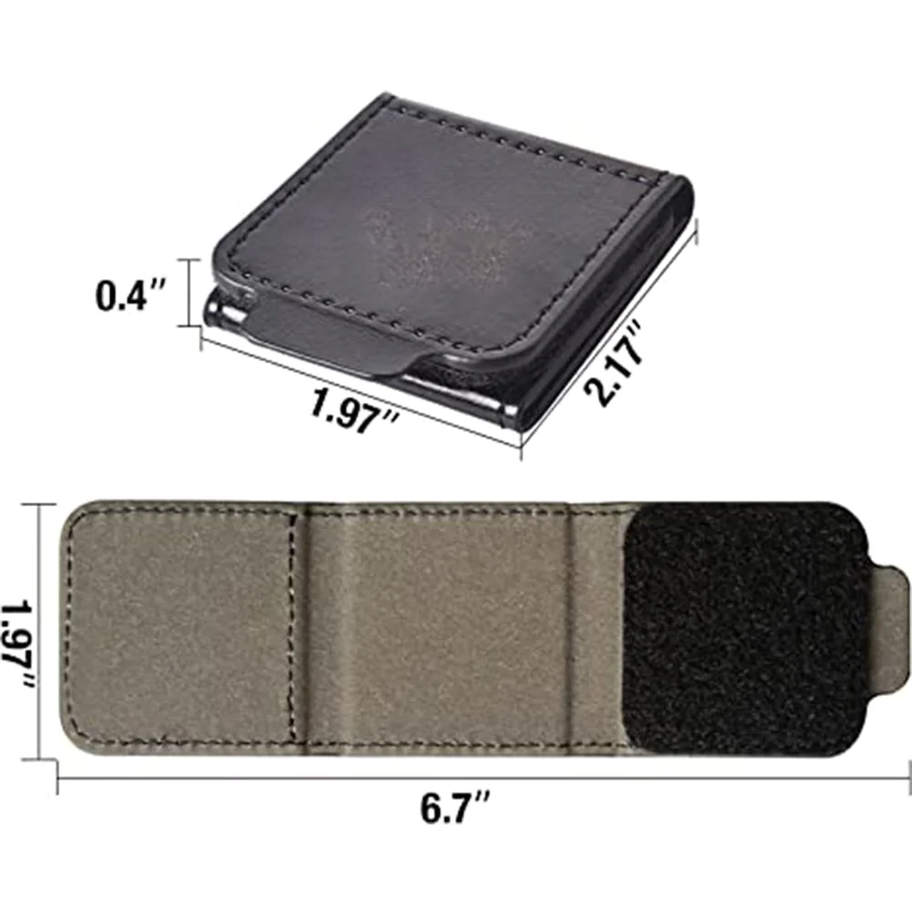 Seatbelt Adjuster, Custom-Fit For Acura, Seat Belt Clip For Adults, Universal Comfort Shoulder Neck Strap Positioner Locking Clip Protector, Set of 2 DLAC246 - Delicate Leather
