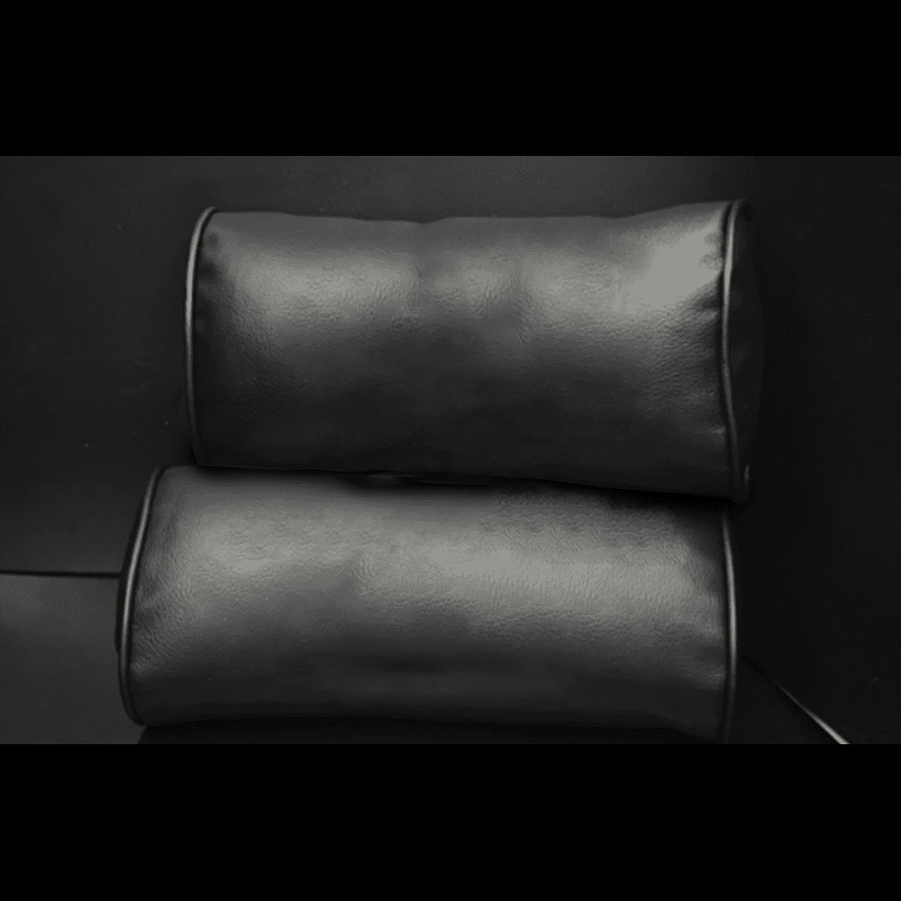 Neck Pillow, Custom-Fit For Acura, Car Seat Headrest Neck Rest Cushion for Driving Seat Auto Head Rest Neck Support DLAC244 - Delicate Leather