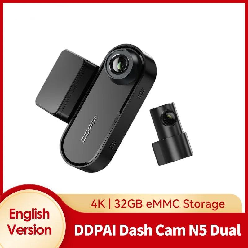 4K Ultra HD Dual Dash Camera – N5 Front and Rear Video Recorder 27 - Delicate Leather