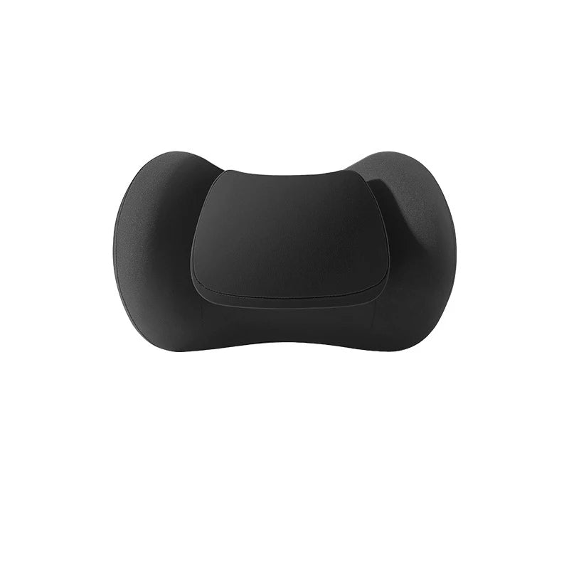 Universal Memory Foam Car Neck Pillow and Lumbar Support – Ergonomic Headrest & Waist Cushion for Driving Comfort - Delicate Leather