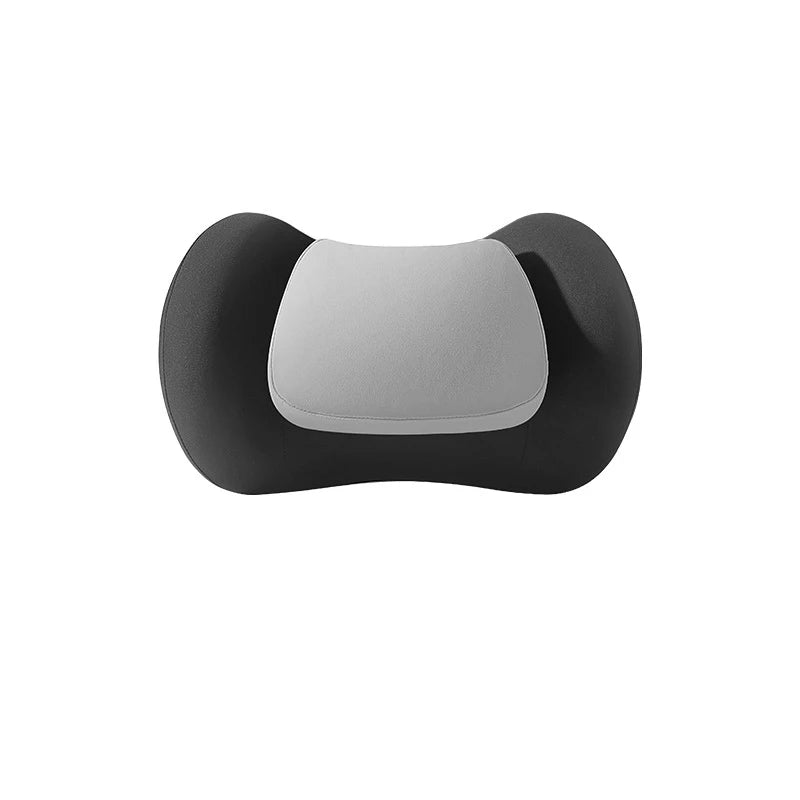 Universal Memory Foam Car Neck Pillow and Lumbar Support – Ergonomic Headrest & Waist Cushion for Driving Comfort - Delicate Leather