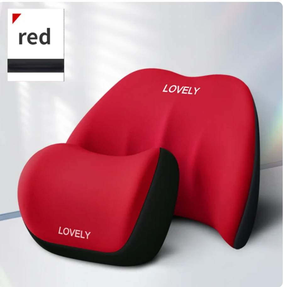 High Quality Three-dimensional Memory Cotton Car Head Pillow Neck Pillow Waist Support Pad
