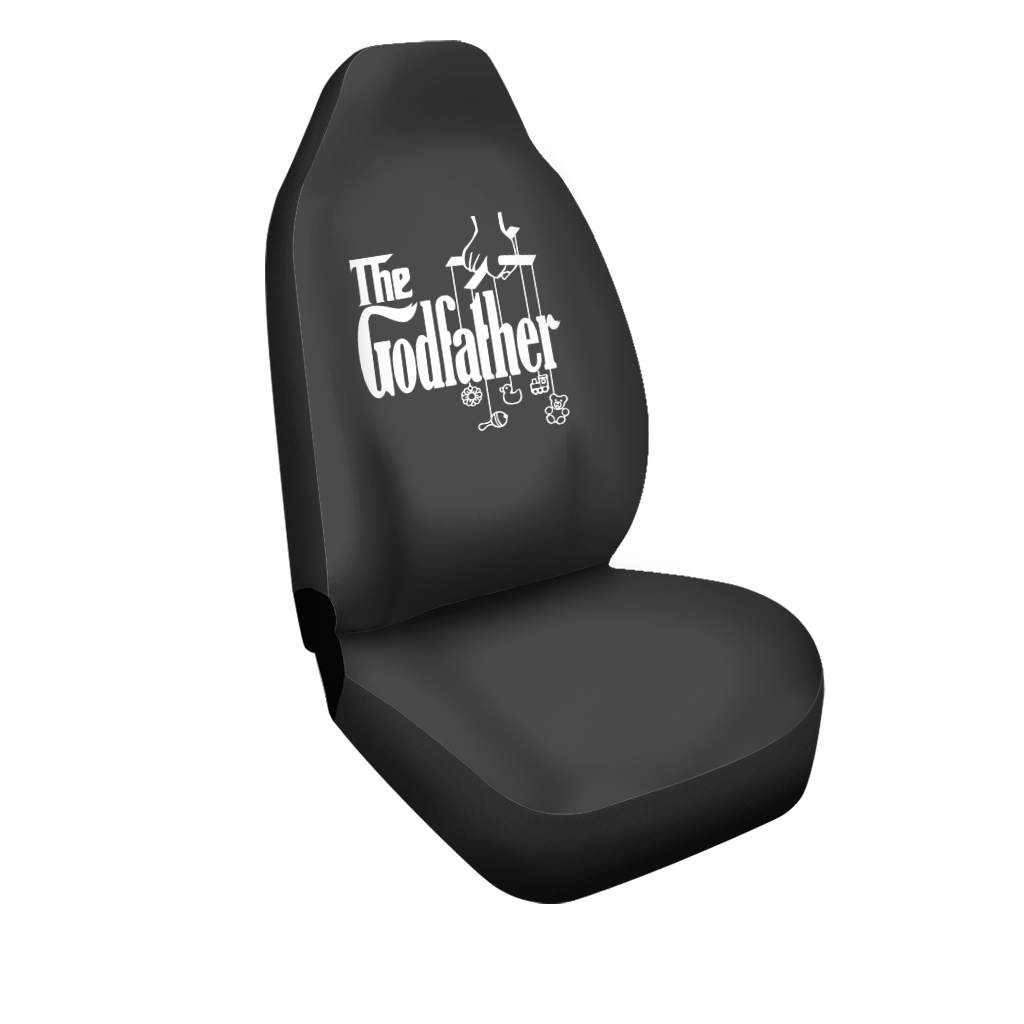 Godfather Car Seat Covers, The Godfather Gift, Godfather Birthday Car Seat Covers for Men, Custom For Your Cars, Car Bucket Seat Protection Airbag Compatible 2 PCS, Car Accessories, Happy Father's Day, Father's Day Gift