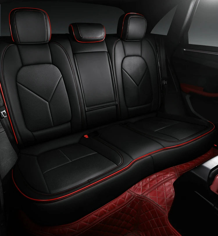 Nappa Leather Car Seat Cover – High-Quality Styling for Universal Auto Interior - Delicate Leather