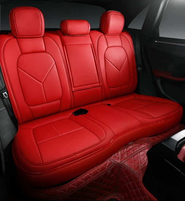 Nappa Leather Car Seat Cover – High-Quality Styling for Universal Auto Interior - Delicate Leather