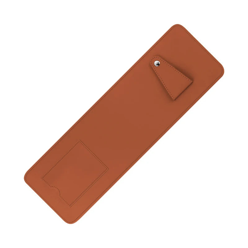 Car Sun Visor Extended Storage Board – Multi-Functional Anti-Glare Sunshade with Glasses & Card Holder - Delicate Leather