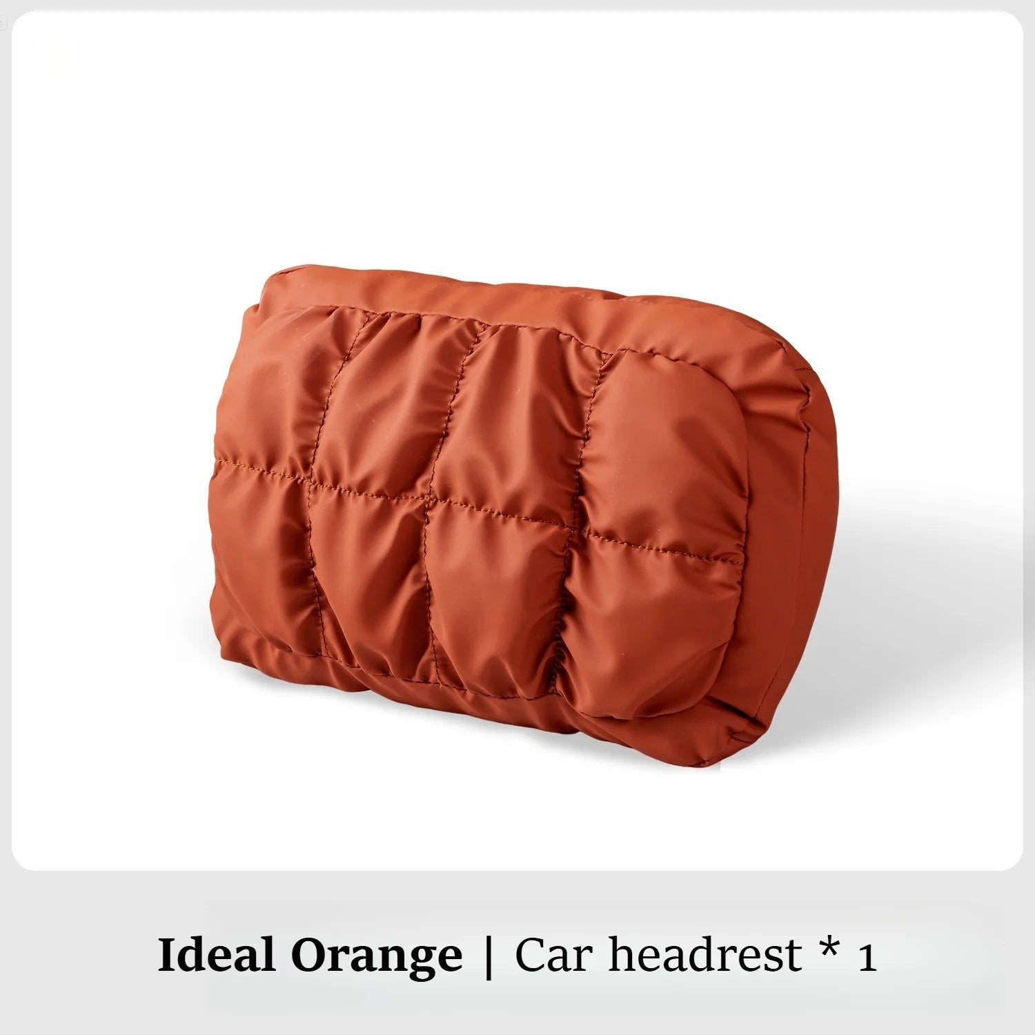Car Neck Pillow and Lumbar Support Set – Soft Leather Seat Headrest and Back Cushion, Universal Fit - Delicate Leather