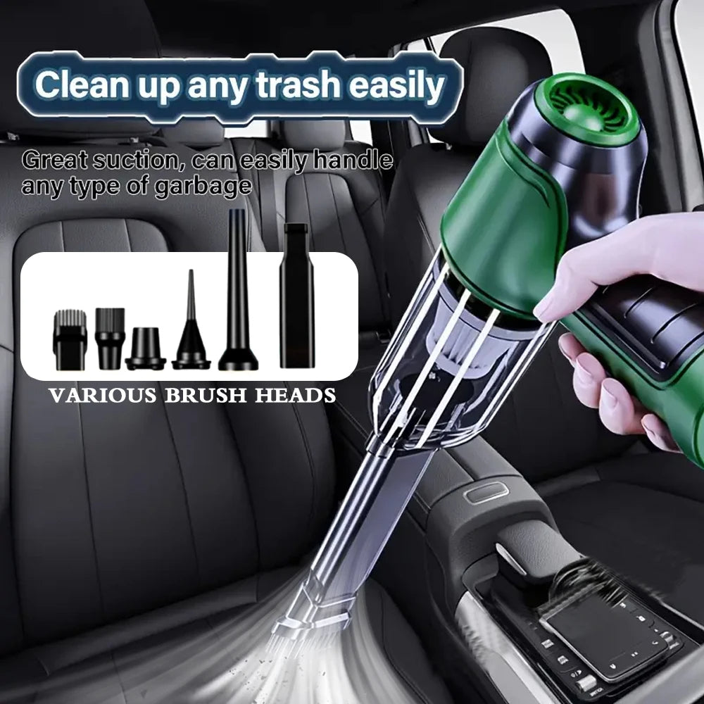 Wireless Powerful Vacuum Cleaner – Portable Handheld Blower for Home & Car Cleaning with Strong Suction (SP7)