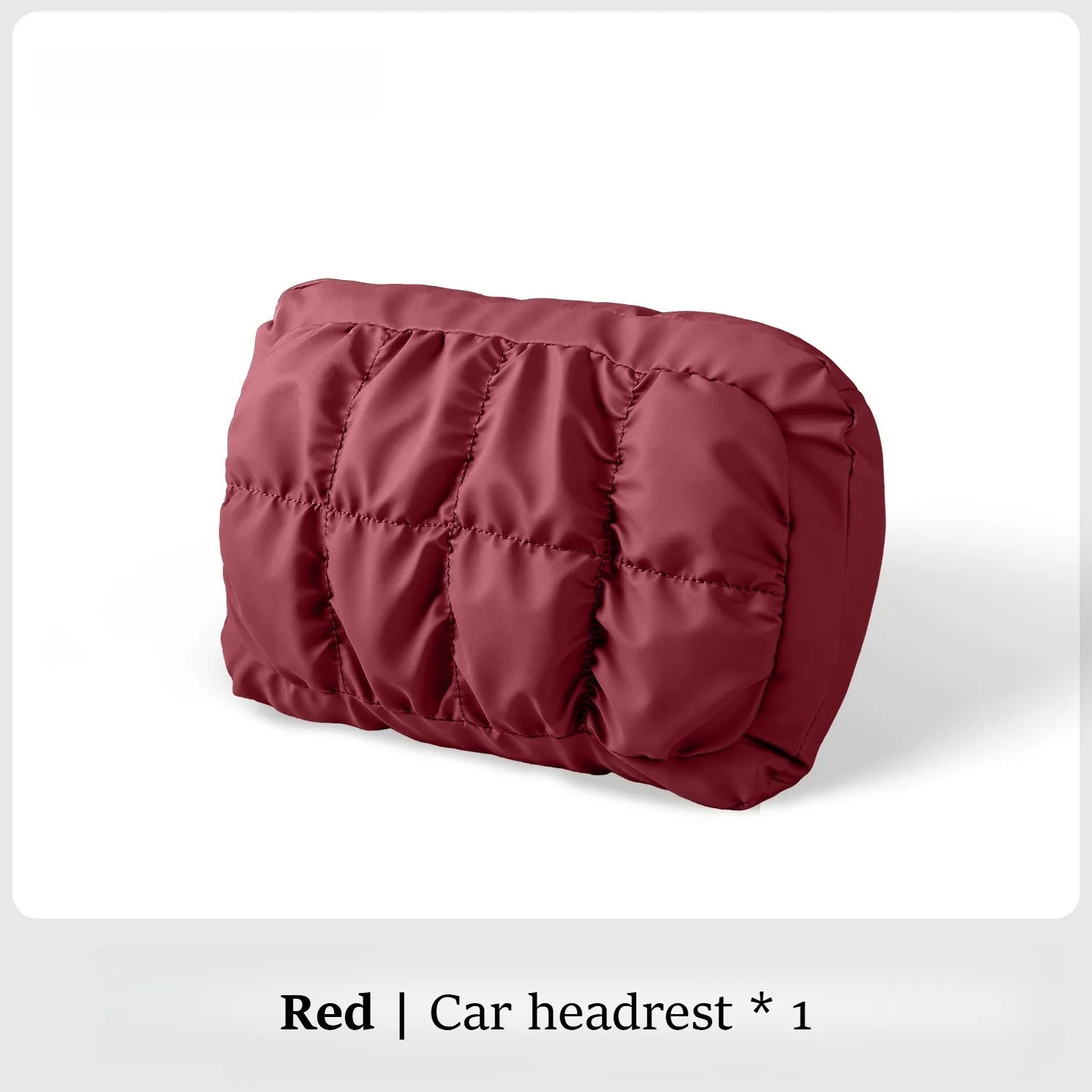 Car Neck Pillow and Lumbar Support Set – Soft Leather Seat Headrest and Back Cushion, Universal Fit - Delicate Leather