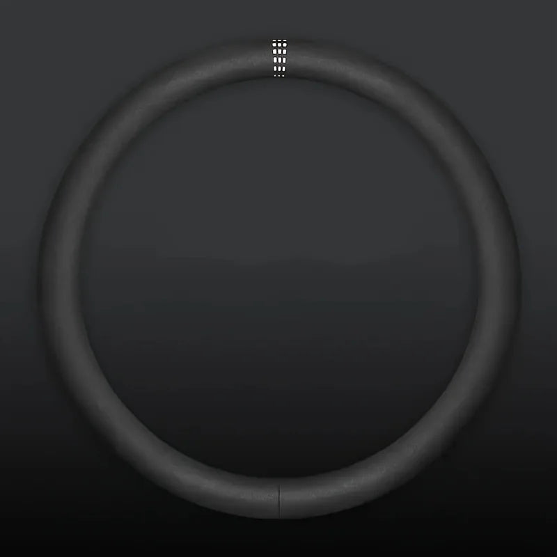 Suede Steering Wheel Cover – Ultra-Thin Non-Slip Grip, Sweat-Absorbent, Universal Fit for 38 cm Wheels - Delicate Leather