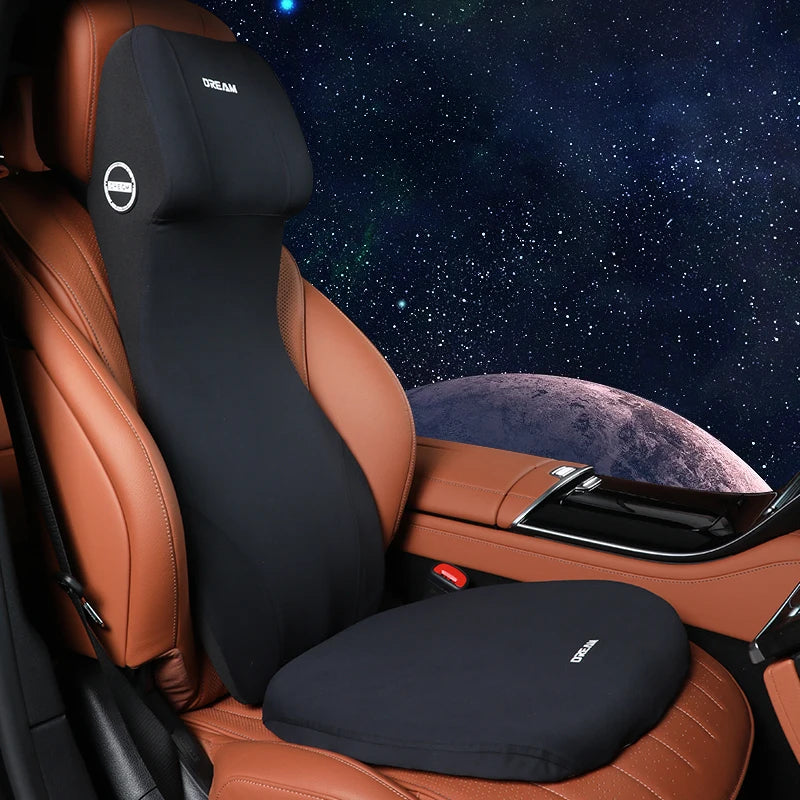 Description Report Item / Suspicious Activity  Car Integrated Lumbar Support Headrest Neck Pillow Support Universal Soft Car Cushion Pillow Car Space Memory Foam Back Support - Delicate Leather