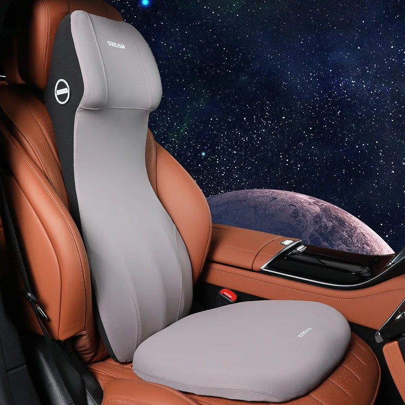 Description Report Item / Suspicious Activity  Car Integrated Lumbar Support Headrest Neck Pillow Support Universal Soft Car Cushion Pillow Car Space Memory Foam Back Support - Delicate Leather