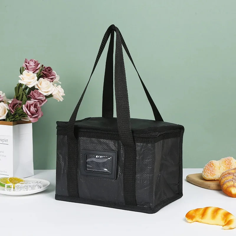 Food Delivery Bags with 28-70L Capacity Made from Food-Grade Material, Convenient Pizza Takeaway Bags, Easy-to-Clean Ruck Bags for Outdoor Activities
