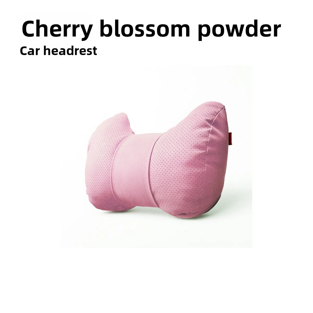 Universal Car Headrest Pillow – High-Quality Leather Cushion with Breathable Design, Neck and Lumbar Support Pillow - Delicate Leather