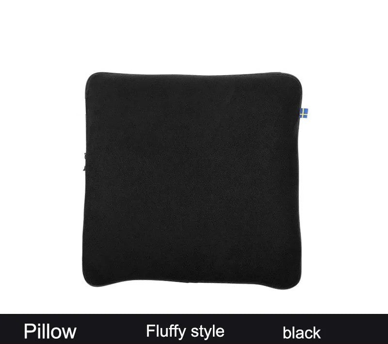 Volvo Car Neck Rest Pillow – Perforated Leather Memory Foam Cushion for Travel Comfort