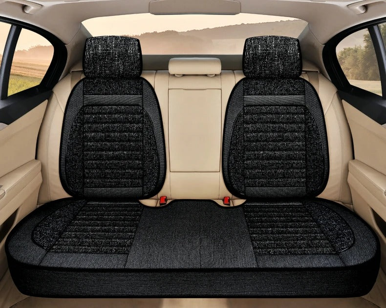 Universal Four-Season Car Seat Cushion – Comfortable, Breathable, and Durable Seat Protector - Delicate Leather