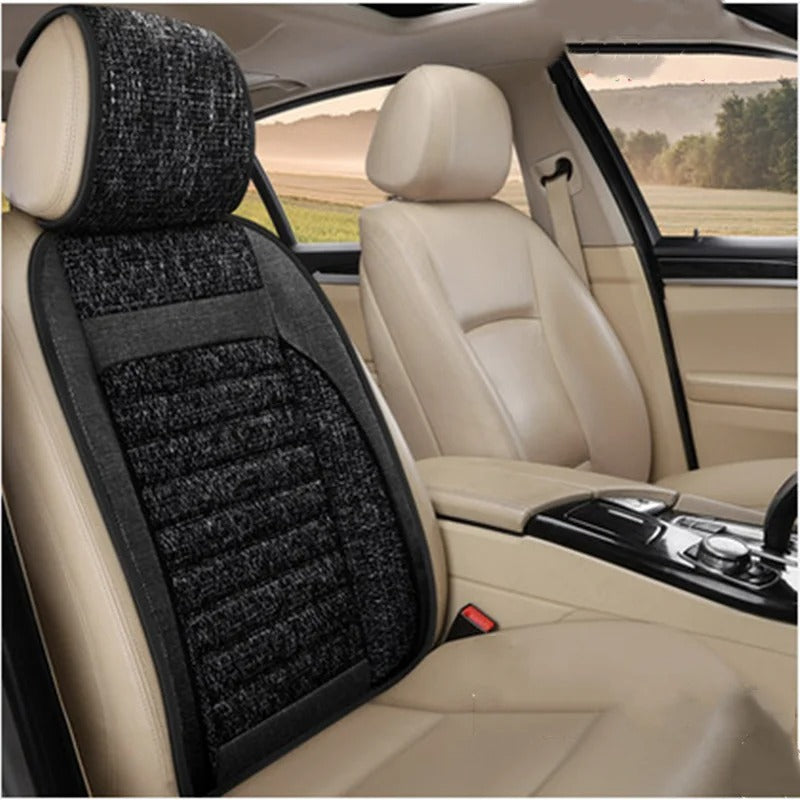 Universal Four-Season Car Seat Cushion – Comfortable, Breathable, and Durable Seat Protector - Delicate Leather