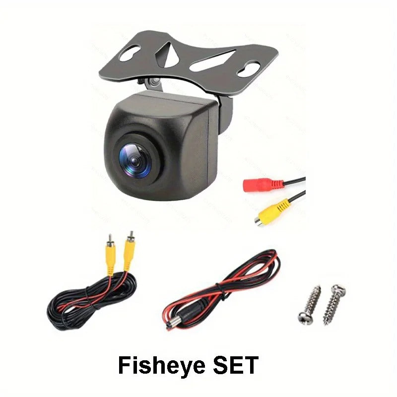 Wireless Car Backup Camera Kit - 4.3" Monitor Rear View System for RVs, Trucks, and SUVs - Delicate Leather