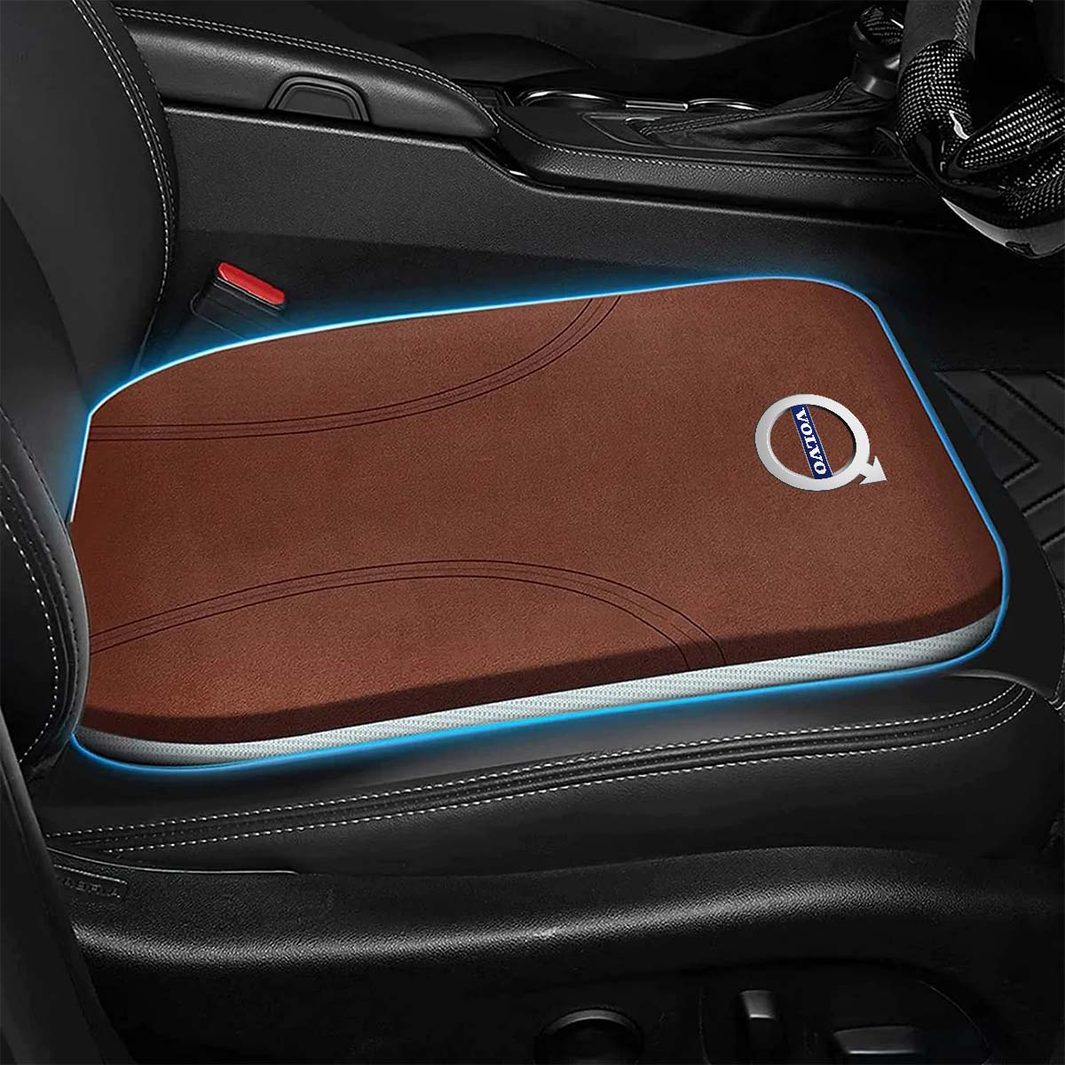 Car Seat Cushion, Custom For Cars, Car Memory Foam Seat Cushion, Heightening Seat Cushion, Seat Cushion for Car and Office Chair MY19999 - Delicate Leather