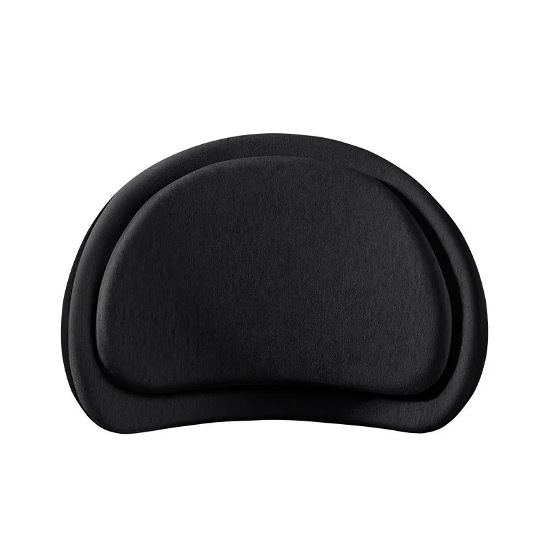 Universal Memory Foam Car Neck Cushion and Lumbar Support – Ergonomic Backrest Pillow for Driving Comfort - Delicate Leather