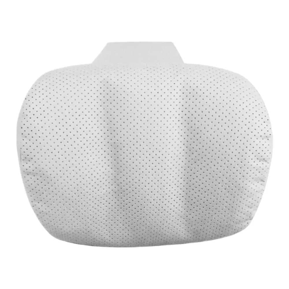 Car Headrest Neck Pillow – Memory Foam Travel Head Support Cushion, Universal Adjustable Fit - Delicate Leather