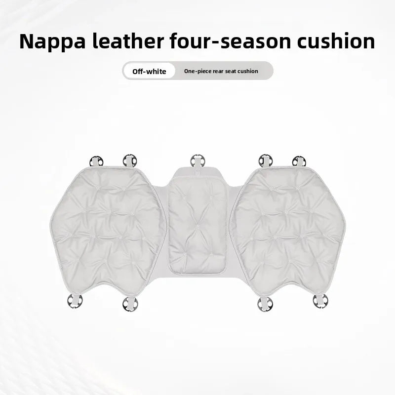 Universal Winter Down Car Seat Cover – Warm Breathable Soft Seat Cushion Protector for Vehicle Interior - Delicate Leather