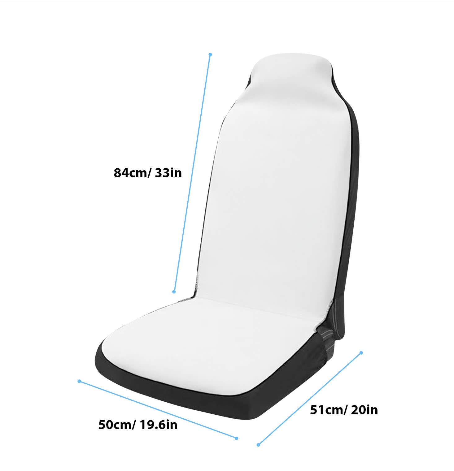 Car Seat Covers, Custom For Your Cars, Car Bucket Seat Protection Airbag Compatible 2 PCS, Car Accessories - Delicate Leather