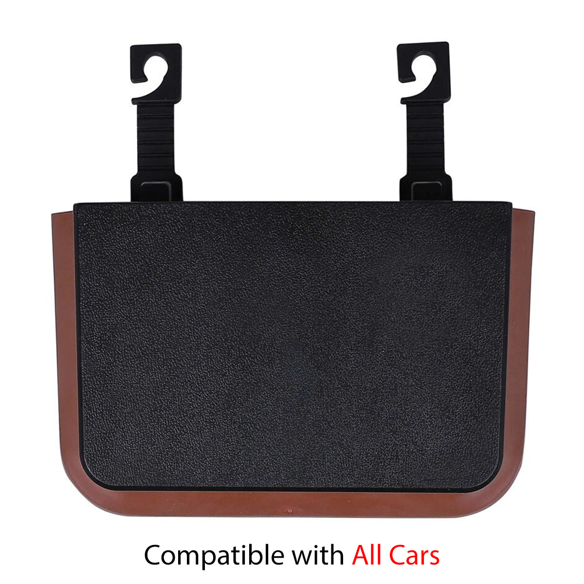 Hanging Waterproof Car Trash can-Foldable, Custom For Your Cars, Waterproof, and Equipped with Cup Holders and Trays. Multi-Purpose, Car Accessories MC11992 - Delicate Leather