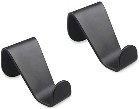 Coat Hooks Hanger for Model X Model S, Anodized Aluminum Designed, Set of 2 - Delicate Leather