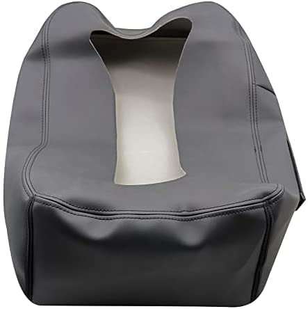 Seat Armrest Cover Compatible with Silverado Tahoe Avalanche Suburban Sierra Yukon Center Console Cover with Zipper Design - Delicate Leather