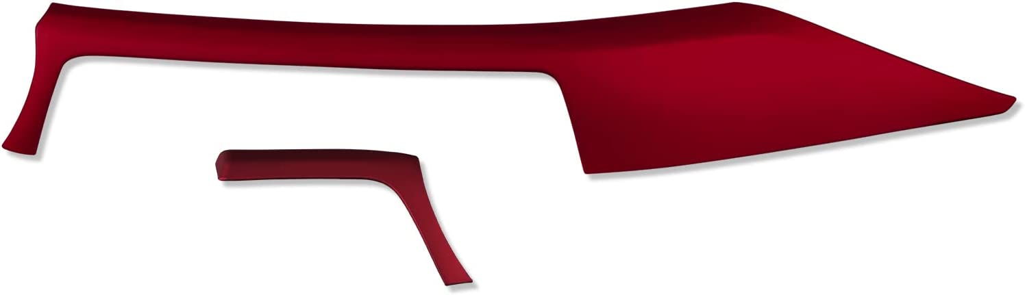 Car Dashboard Cover Trim ABS Sticker Decal Compatible with F30 F31 F34 3GT F32 F33 F36 Interior Accessories - Delicate Leather