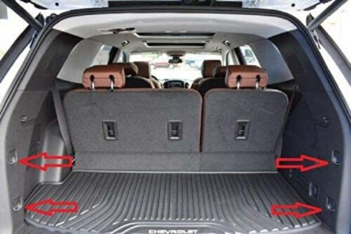 Envelope Style Automotive Elastic Trunk Mesh Cargo Net for Traverse 2018-2022 - Premium Trunk Organizers and Storage - Luggage Net for SUV - Best Car Organizer for Traverse - Delicate Leather